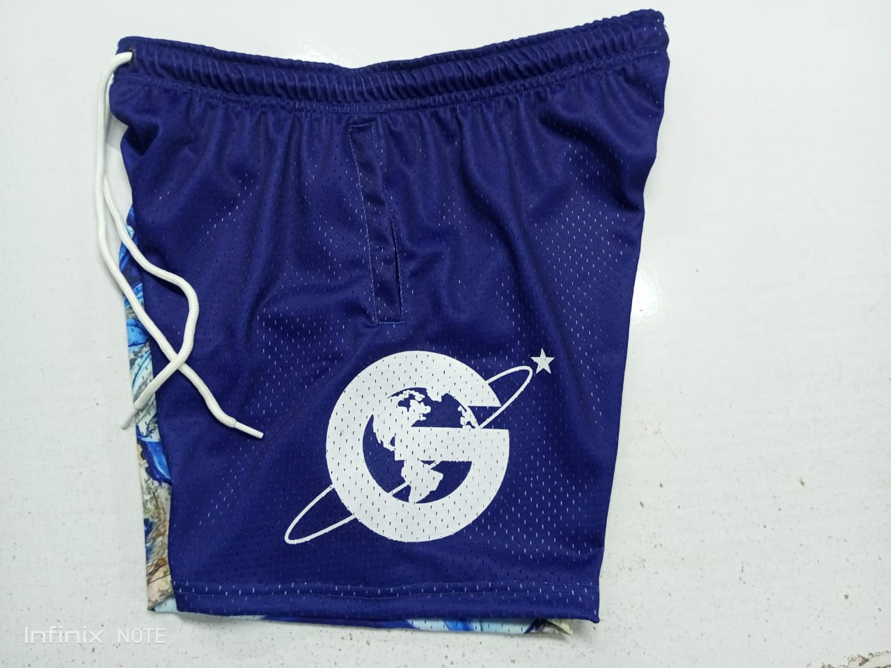 GW Marble Shorts “Ocean”