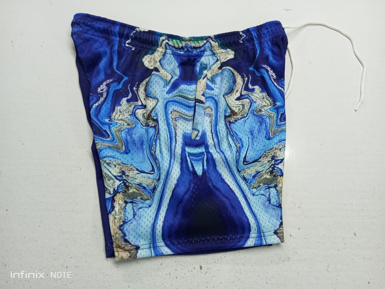 GW Marble Shorts “Ocean”