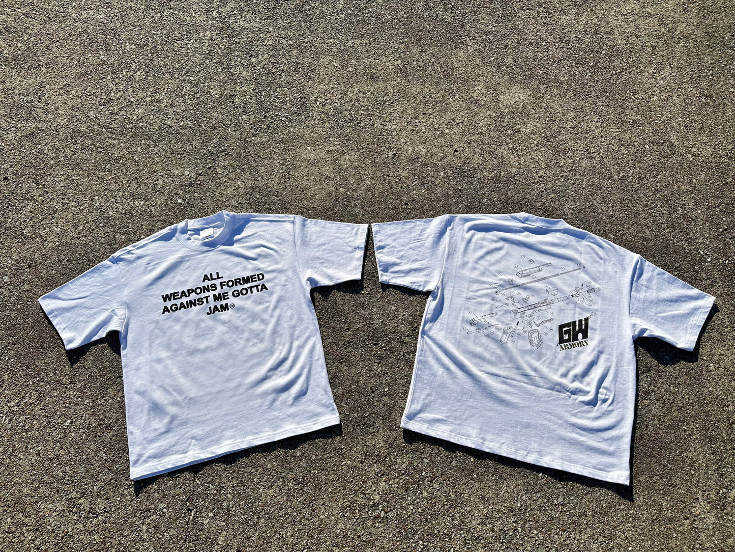 AWFAMGJ TEE White