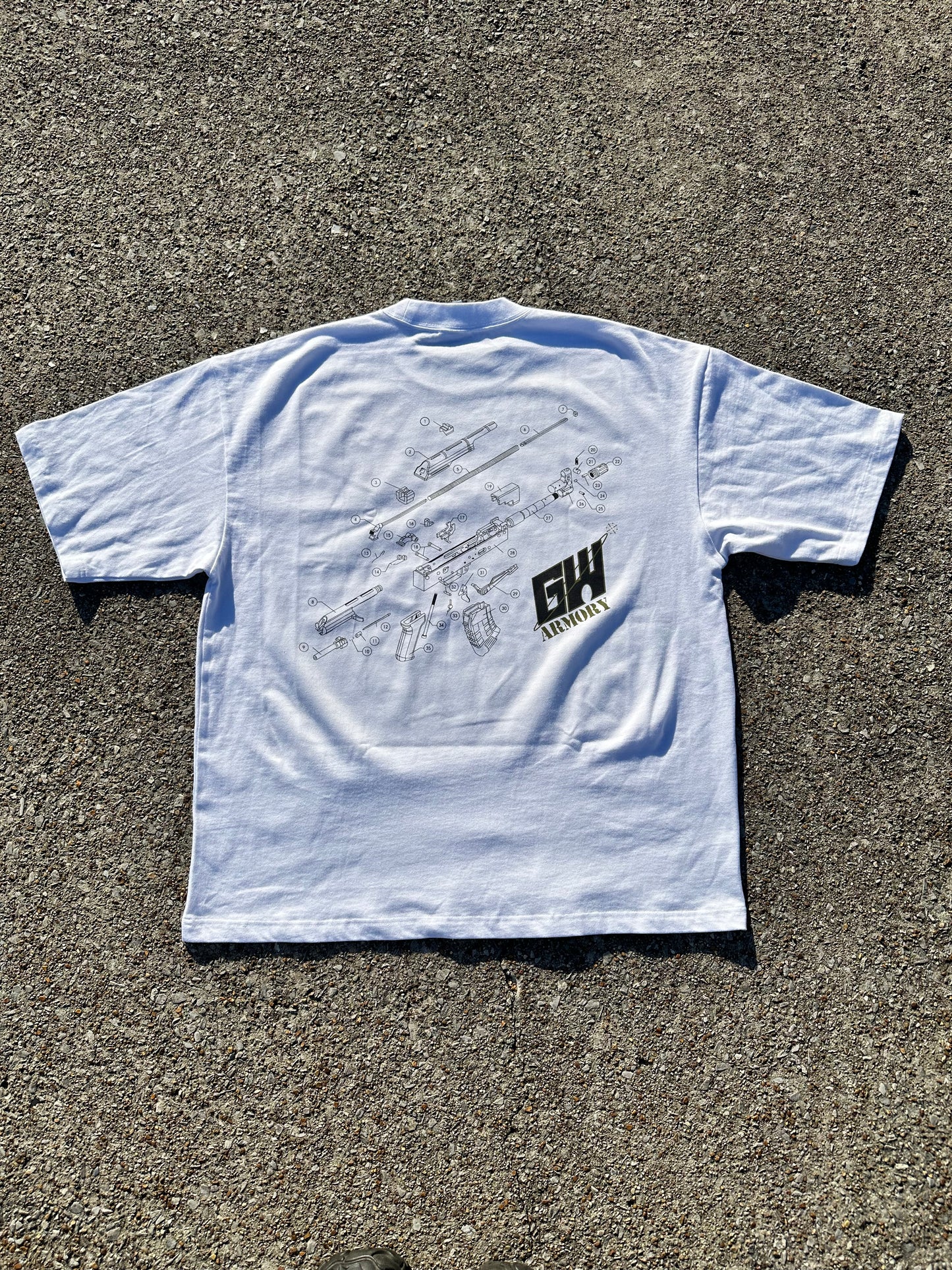 AWFAMGJ TEE White