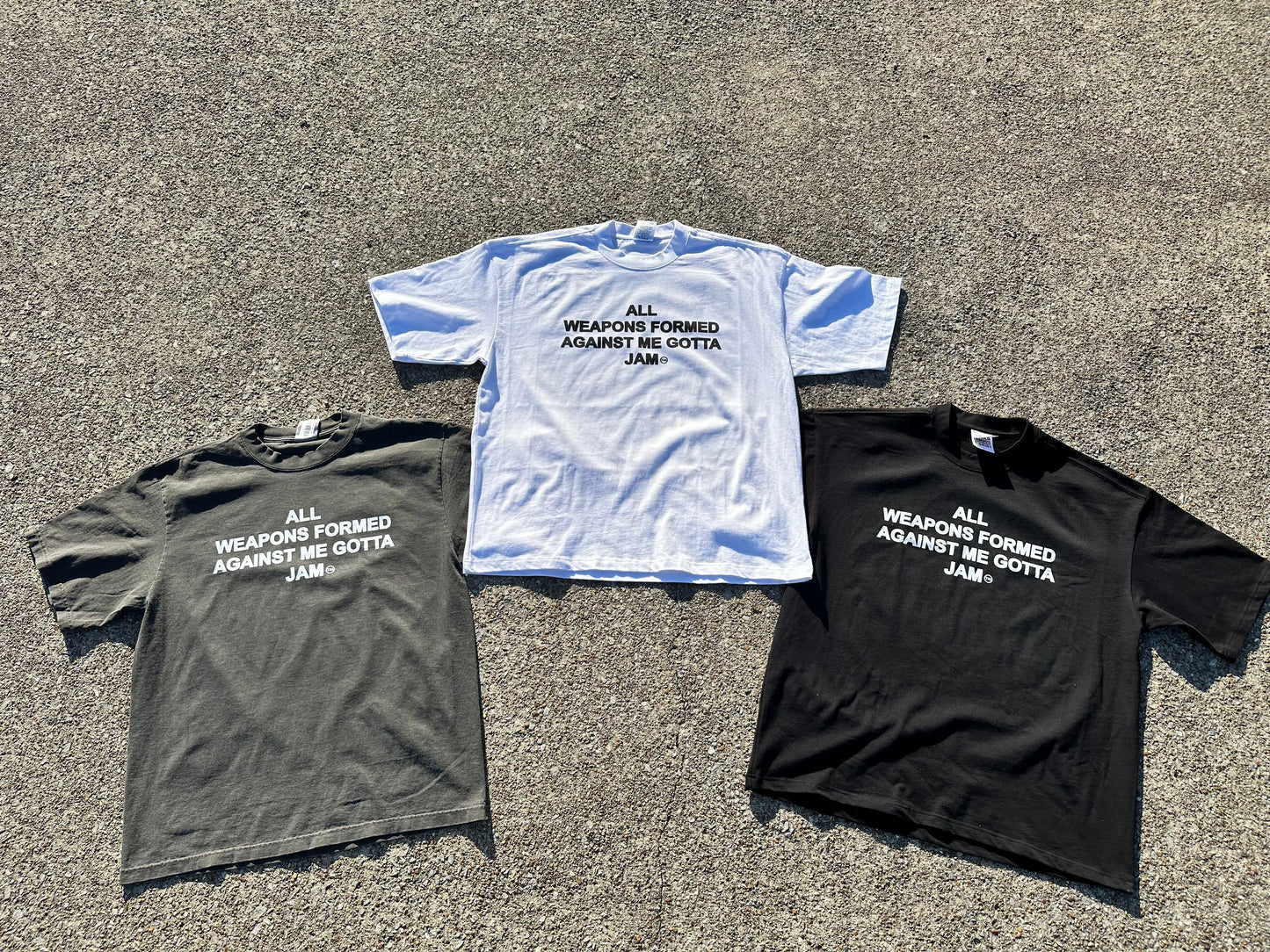 AWFAMGJ Tee BLACK